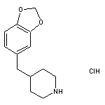 4-Benzo[1,3]dioxol-5-ylmethyl-piperidine hydrochloride