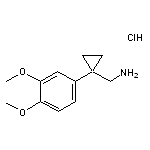 (1-(3,4-dimethoxyphenyl)cyclopropyl)methanamine hydrochloride