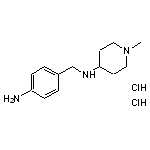 N-(4-aminobenzyl)-1-methylpiperidin-4-amine dihydrochloride