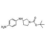 3-[(4-amino-phenylamino)-pyrrolidine-1-carboxylic acid tert-butyl ester