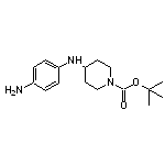 4-(4-amino-phenylamino)- piperidine-1-carboxylic acid tert-butyl ester