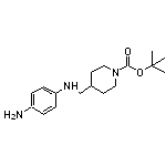 4-[(4-amino-phenylamino)-methyl]-piperidine-1-carboxylic acid  tert-butyl ester