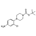 tert-butyl 4-(4-amino-2-chlorophenyl)piperazine-1-carboxylate