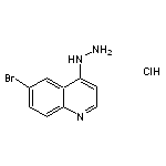 6-Bromo-4-hydrazinoquinoline hydrochloride