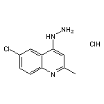 6-Chloro-4-hydrazino-2-methyl-quinoline hydrochloride