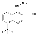 4-Hydrazino 8-trifluoromethyl-quinoline hydrochloride