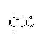 2,5-Dichloro-8-methylquinoline-3-carbaldehyde