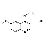 4-Hydrazino-6-methoxyquinoline hydrochloride