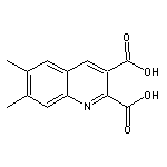 6,7-Dimethylquinoline-2,3-dicarboxylic acid