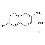 3-Amino-7-fluoroquinoline dihydrochloride