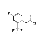 4-Fluoro-2-(trifluoromethyl)phenylacetic Acid