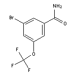 3-Bromo-5-(trifluoromethoxy)benzamide