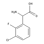 2-Amino-2-(3-chloro-2-fluorophenyl)acetic Acid