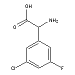 3-Chloro-5-fluoro-DL-phenylglycine