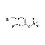 2-Fluoro-4-(trifluoromethoxy)benzyl Bromide