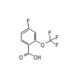 4-Fluoro-2-(trifluoromethoxy)benzoic Acid