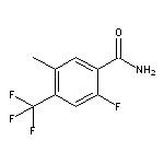 2-Fluoro-5-methyl-4-(trifluoromethyl)benzamide