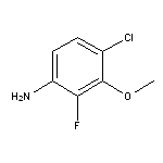 4-Chloro-2-fluoro-3-methoxyaniline