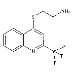 2-{[2-(trifluoromethyl)quinolin-4-yl]thio}ethanamine