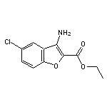 ethyl 3-amino-5-chloro-1-benzofuran-2-carboxylate