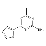 4-methyl-6-thien-2-ylpyrimidin-2-amine