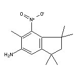 1,1,3,3,6-pentamethyl-7-nitro-5-indanamine