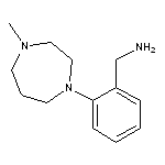 1-[2-(4-methyl-1,4-diazepan-1-yl)phenyl]methanamine