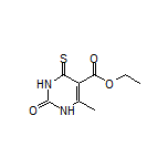 Ethyl 6-Methyl-2-oxo-4-thioxo-1,2,3,4-tetrahydropyrimidine-5-carboxylate