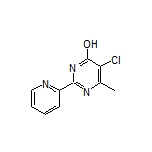 5-Chloro-6-methyl-2-(pyridin-2-yl)pyrimidin-4-ol