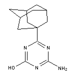 4-(1-adamantyl)-6-amino-1,3,5-trazin-2-ol