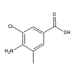 4-Amino-3-chloro-5-methylbenzoic Acid