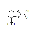 4-(Trifluoromethyl)benzothiophene-2-carboxylic Acid