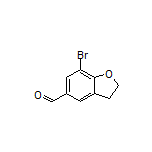 7-Bromo-2,3-dihydrobenzofuran-5-carbaldehyde