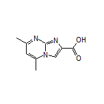 5,7-Dimethylimidazo[1,2-a]pyrimidine-2-carboxylic Acid