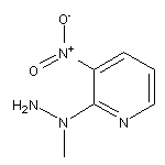 2-(1-methylhydrazino)-3-nitropyridine