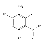 4,6-dibromo-2-methyl-3-nitroaniline