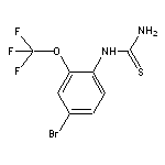 N-[4-bromo-2-(trifluoromethoxy)phenyl]thiourea