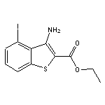 Ethyl 3-Amino-4-iodobenzo[b]thiophene-2-carboxylate