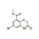 Methyl 6-Bromo-3-oxo-3,4-dihydro-2H-benzo[b][1,4]oxazine-8-carboxylate