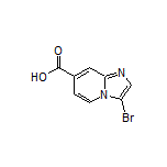 3-Bromoimidazo[1,2-a]pyridine-7-carboxylic Acid