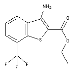 ethyl 3-amino-7-(trifluoromethyl)-1-benzothiophene-2-carboxylate