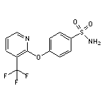 4-{[3-(trifluoromethyl)pyridin-2-yl]oxy}benzenesulfonamide