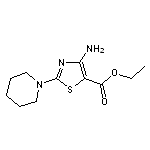 ethyl 4-amino-2-piperidin-1-yl-1,3-thiazole-5-carboxylate