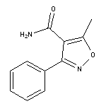 5-methyl-3-phenylisoxazole-4-carboxamide