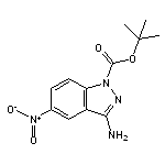 tert-butyl 3-amino-5-nitro-1H-indazole-1-carboxylate