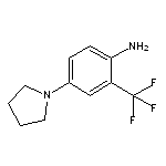 4-pyrrolidin-1-yl-2-(trifluoromethyl)aniline