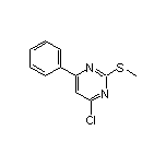 4-Chloro-2-(methylthio)-6-phenylpyrimidine