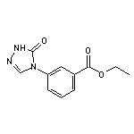 ethyl 3-(5-oxo-1,5-dihydro-4H-1,2,4-triazol-4-yl)benzoate