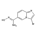 3-bromo-N’-hydroxyimidazo[1,2-a]pyridine-6-carboximidamide