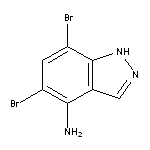 5,7-dibromo-1H-indazol-4-amine